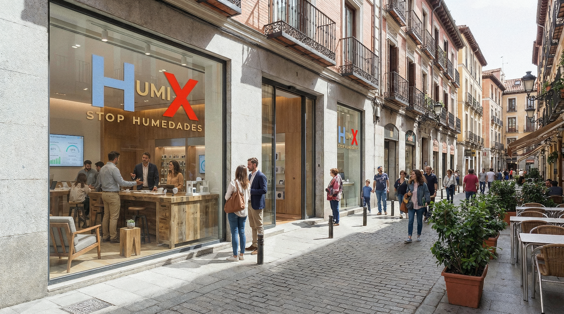 HumiX Stop Humedades Store in Spanien – Geschäftsmodell für Partner